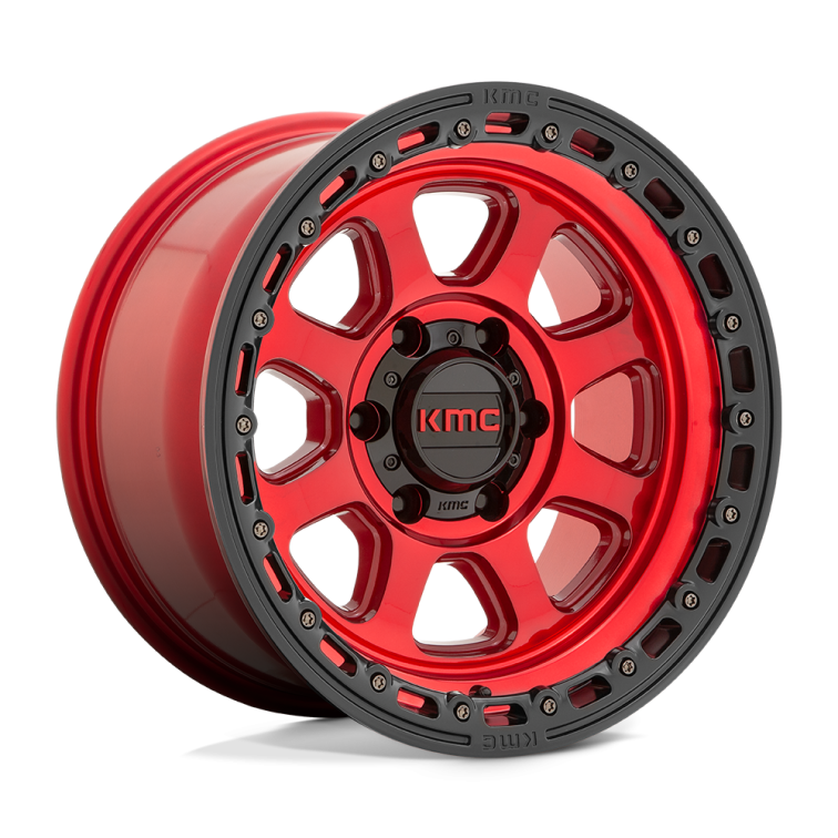 KMC KM548 CHASE  Red Black Lip
