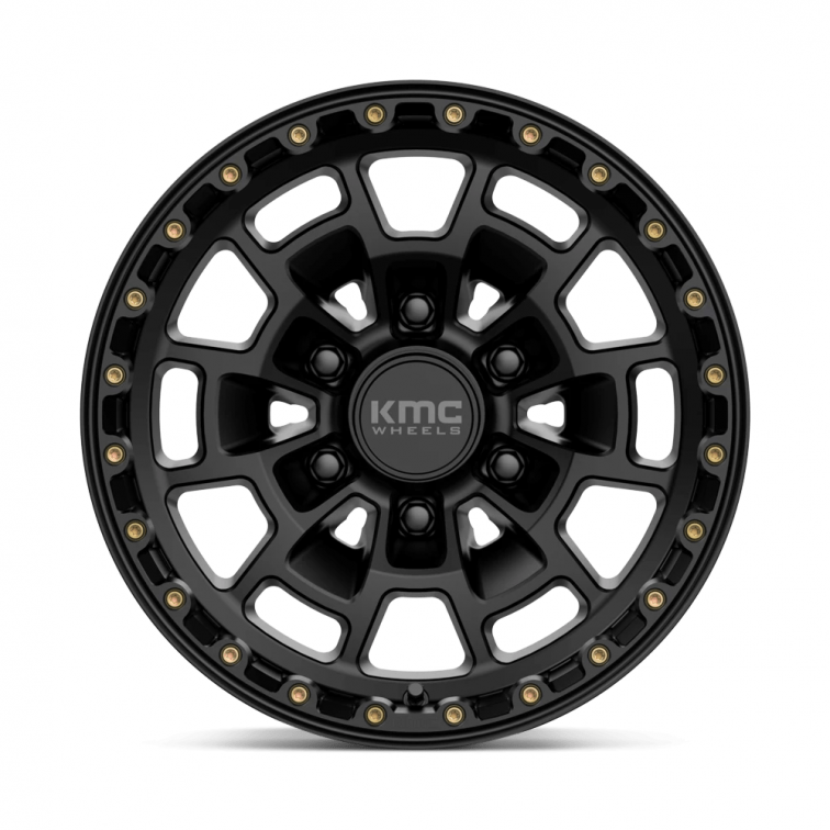 KMC KM718 SUMMIT  Satin Black