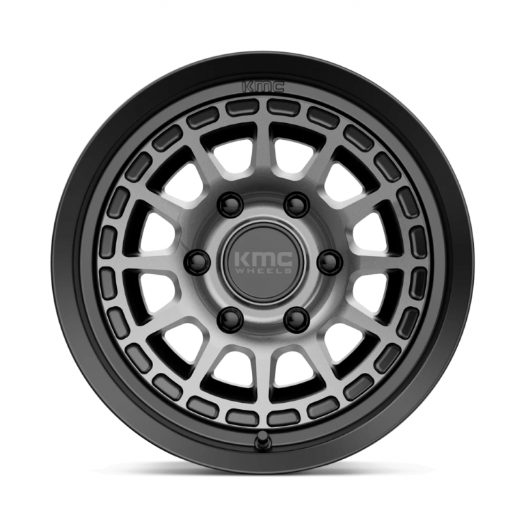 KMC KM719 CANYON  Black Gray Tinted