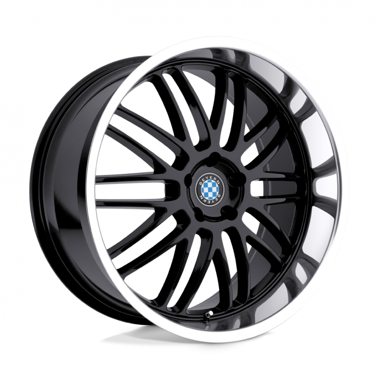 Beyern BMW MESH  Gloss Black w Machined Lip