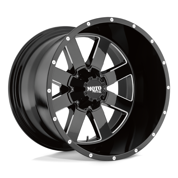 Moto Metal MO962  Gloss Black Milled
