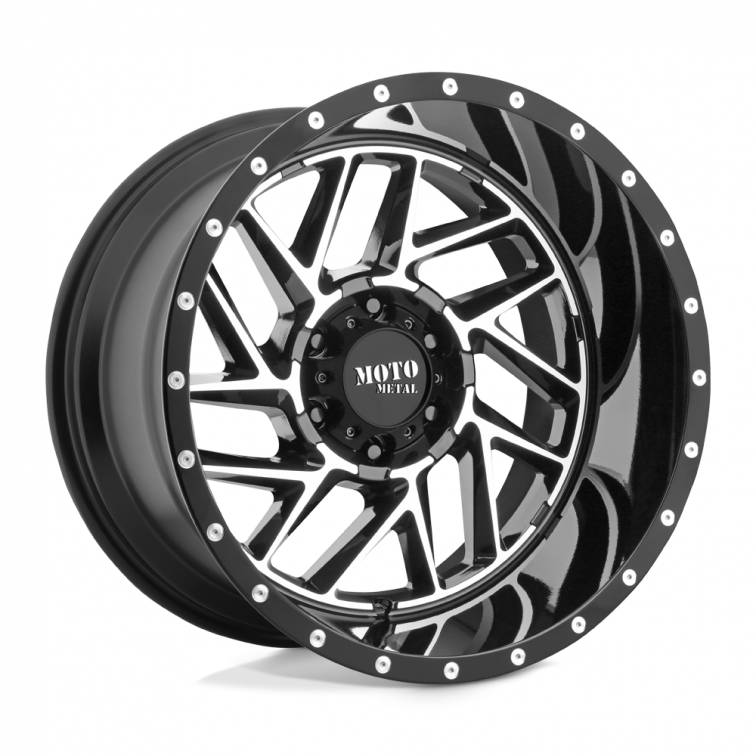 Moto Metal MO985 BREAKOUT  Gloss Black Machined