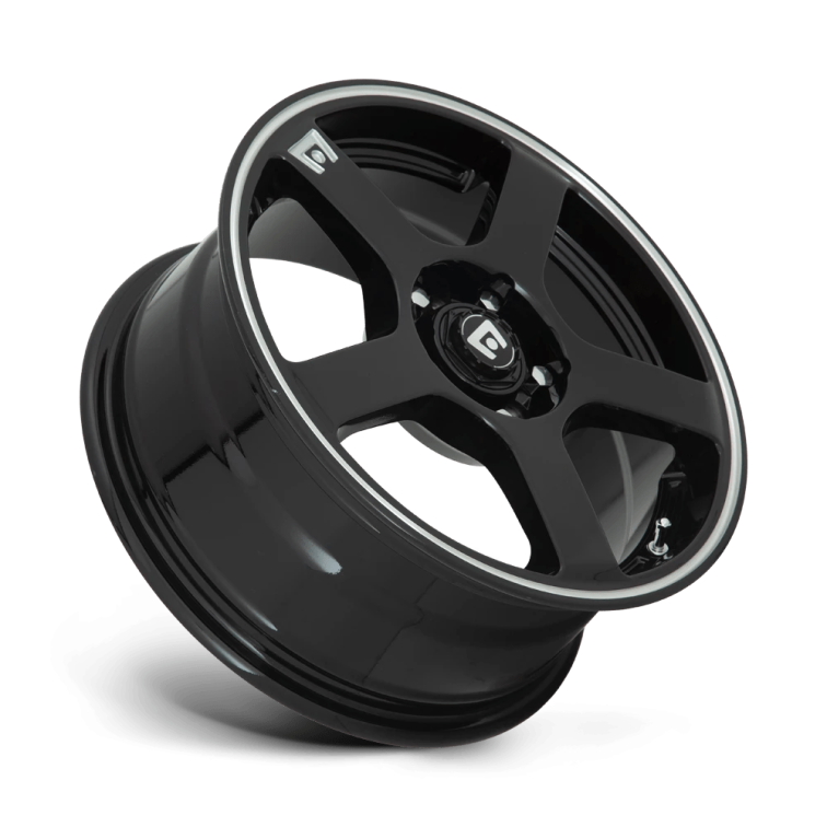 Motegi Racing MR116 FS5  Gloss Black W/ Machined Flange