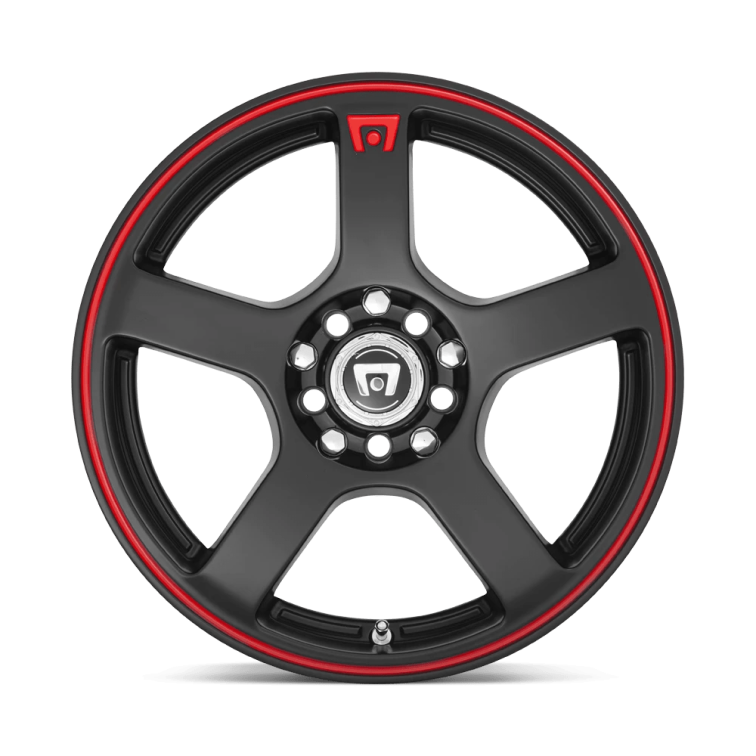 Motegi Racing MR116 FS5  Matte Black W/ Red Stripe
