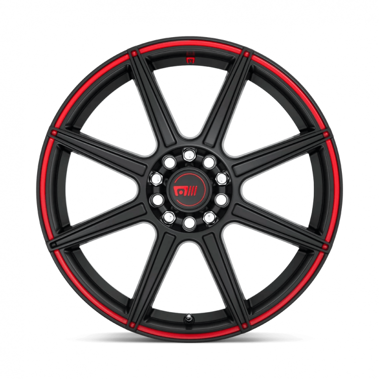 Motegi Racing MR142 CS8  Black with Red