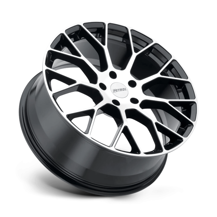 Petrol P2B  Gloss Black W/ Mach Cut Face