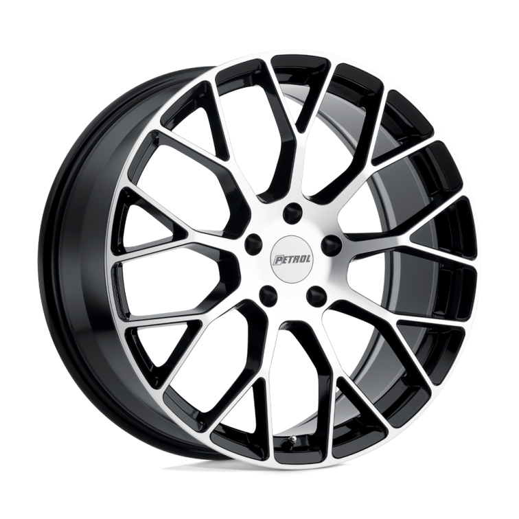 Petrol P2B  Gloss Black W/ Mach Cut Face