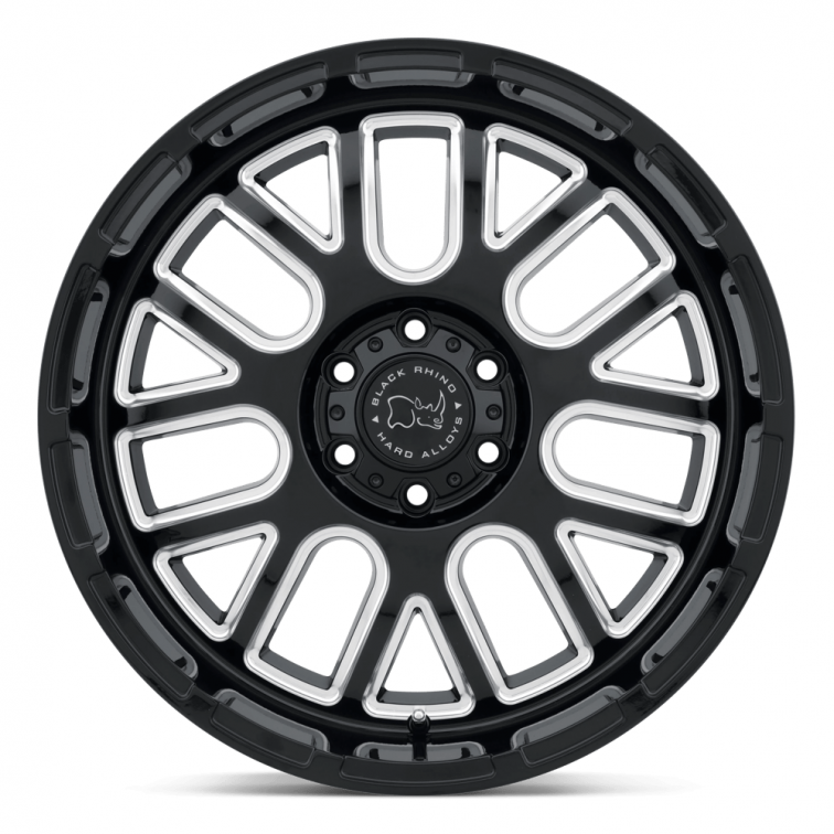 Black Rhino PISMO  Black Milled Spoke