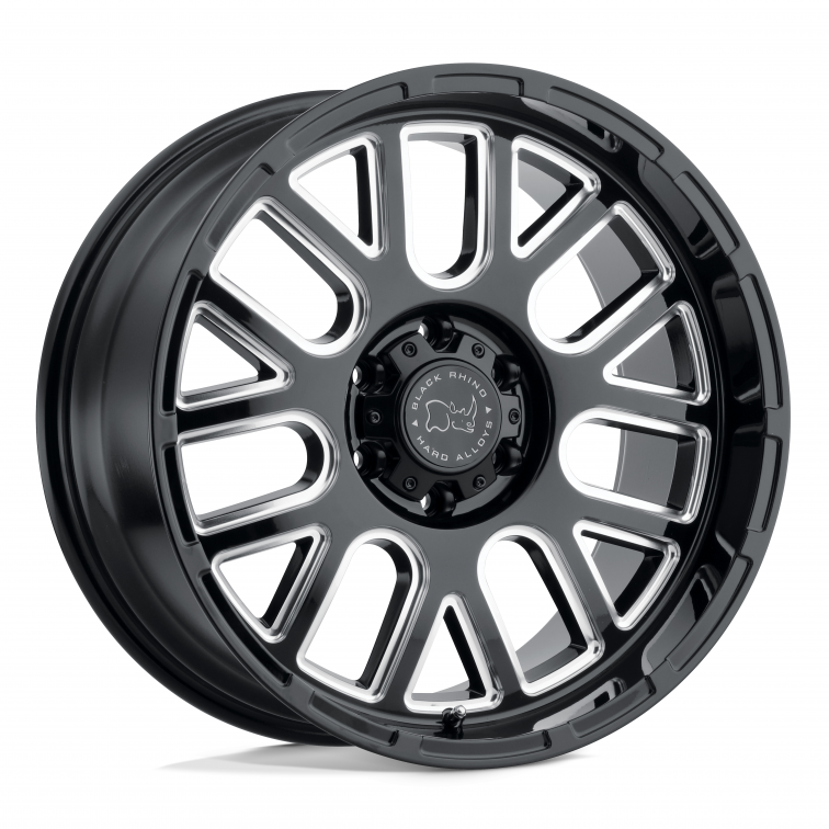 Black Rhino PISMO  Black Milled Spoke