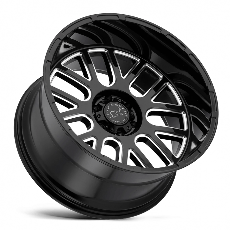 Black Rhino PISMO  Black Milled Spoke