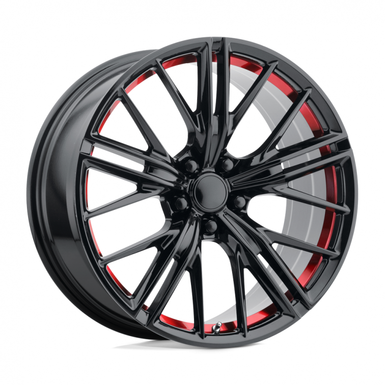 Performance Replicas PR194  Gloss Black Red Machined