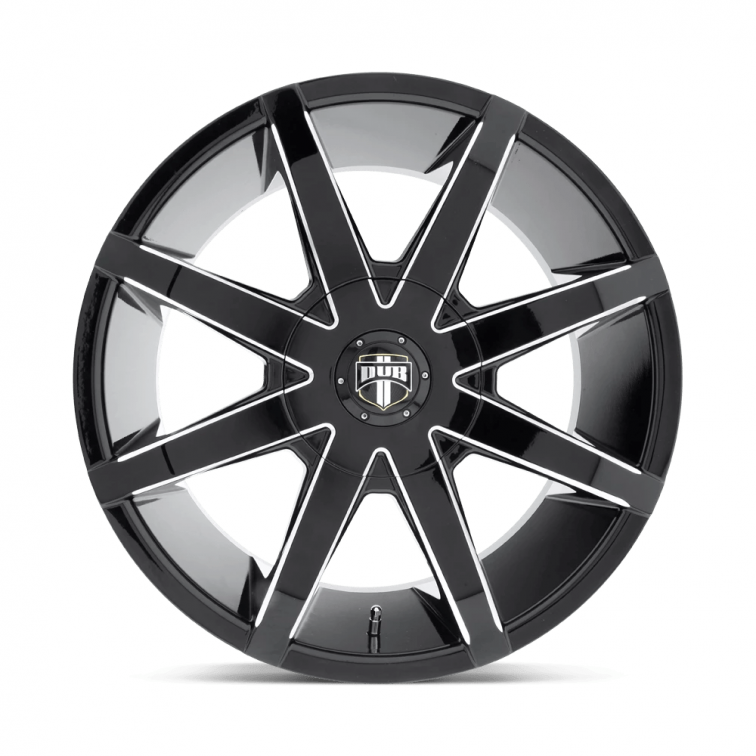 DUB S109 PUSH  Gloss Black Milled