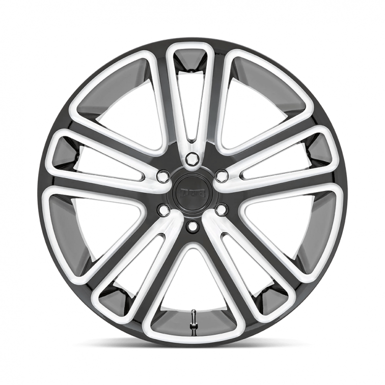 DUB S255 FLEX  Gloss Black Milled