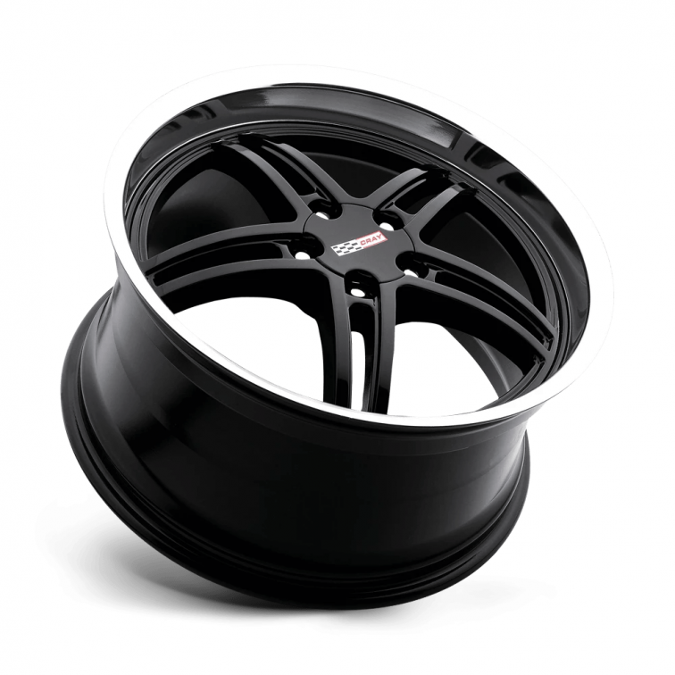 Cray Corvette SCORPION  Gloss Black w Machined Lip