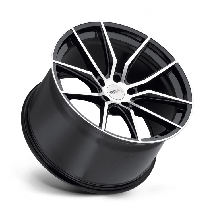 Cray Corvette SPIDER  Gloss Black Machined