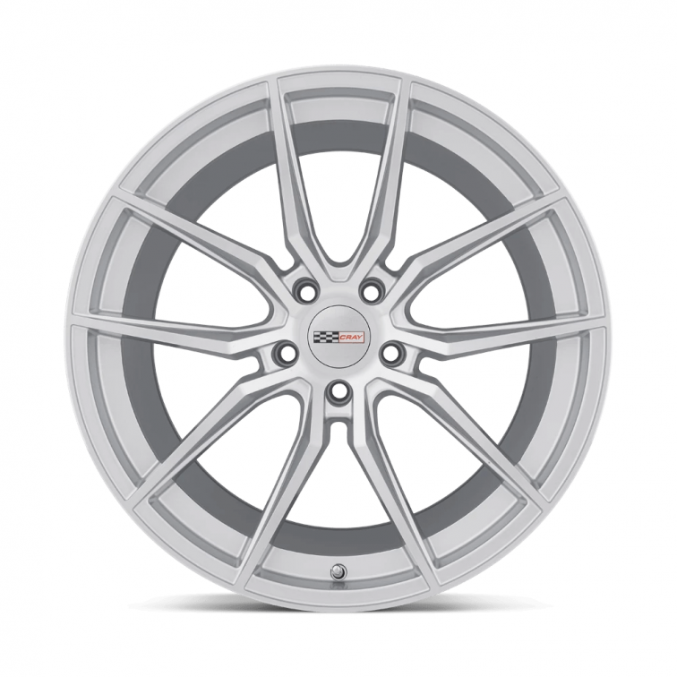 Cray Corvette SPIDER  Silver Machined