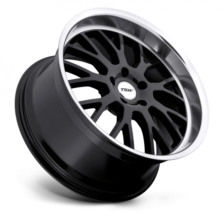 TSW TREMBLANT  Gloss Black w Machined Lip