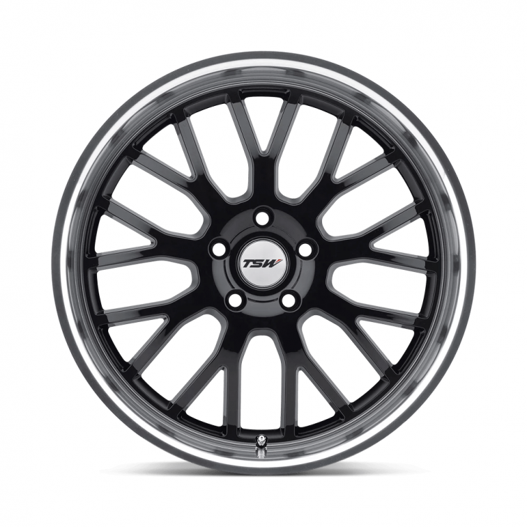 TSW TREMBLANT  Gloss Black w Machined Lip