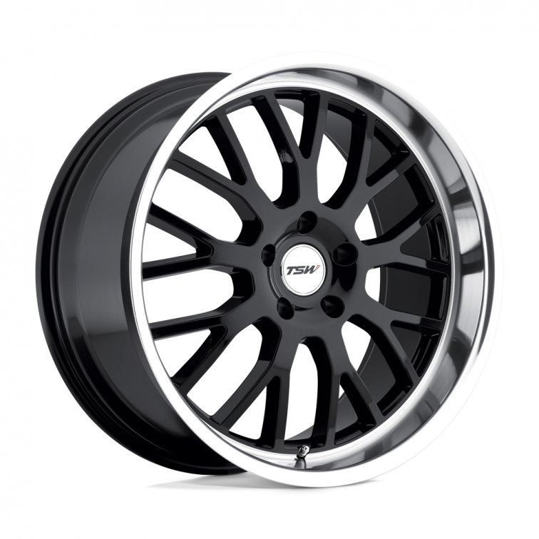 TSW TREMBLANT  Gloss Black w Machined Lip
