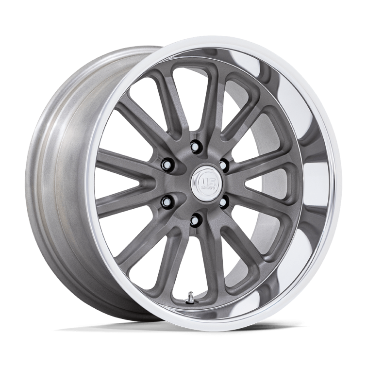 US Mag UC145 RAMBLER 6  Matte Gunmetal Diamond Cut Lip