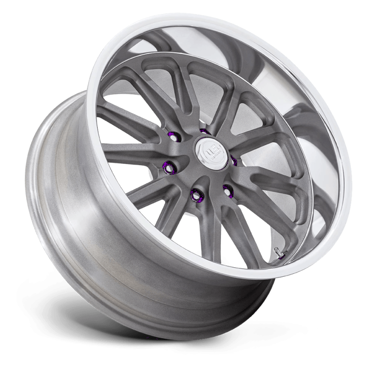 US Mag UC145 RAMBLER 6  Matte Gunmetal Diamond Cut Lip