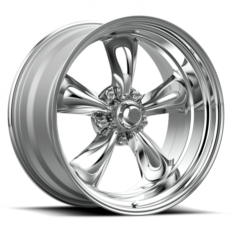 American Racing Wheel VN515 TORQ THRUST II 1 PC Polished - 14x7 - 5x114.3 Bolt Pattern - 0 Offset Rims