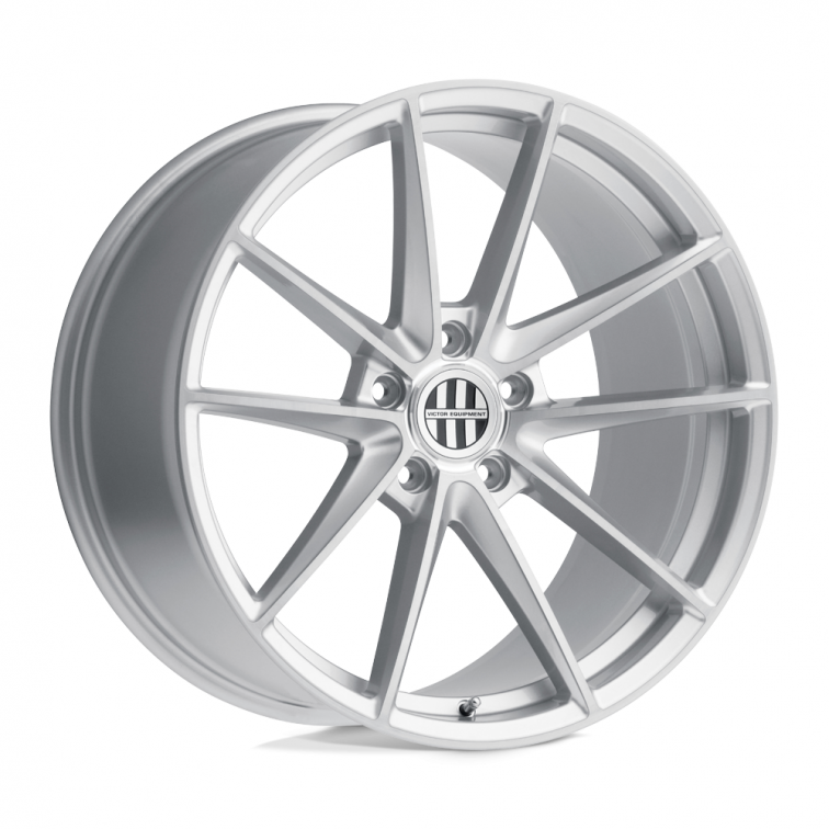 Victor Equipment Porsche ZUFFEN  Silver Brushed