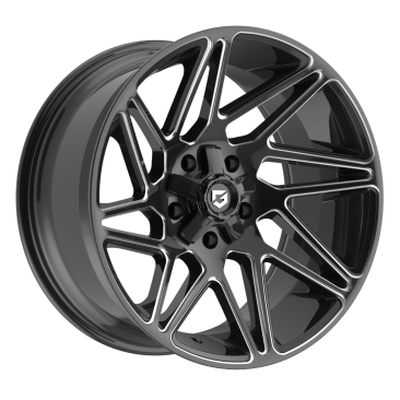Gear Off Road 777BM  Gloss Black Milled