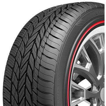 Vogue Custom Built Radial Red Stripe  All Season