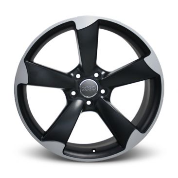 OE AU29  Satin Black Machined