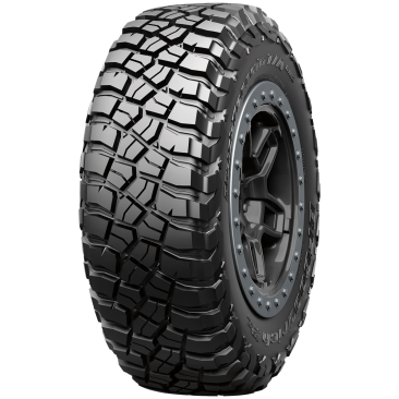 Fuel FC873 CHARGER + BFGoodrich Mud Terrain T/A KM3 Gloss Black Brushed Face Dark Tint