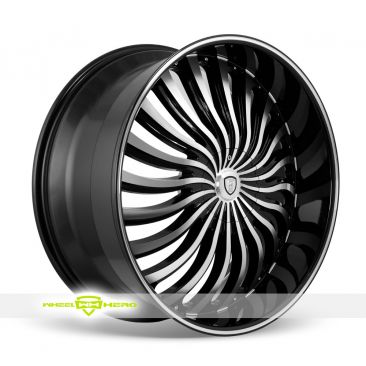 Borghini B24  Machined Black