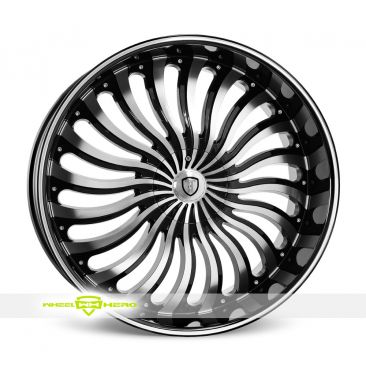 Borghini B24  Machined Black