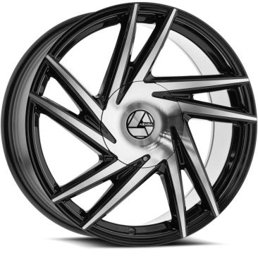 Azara AZA-529  Gloss Black Machined