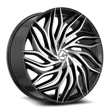 Azara AZA-537  Gloss Black Machined
