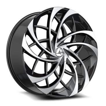 Azara AZA-540  Gloss Black Machined