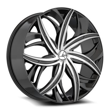 Azara AZA-541  Gloss Black Machined