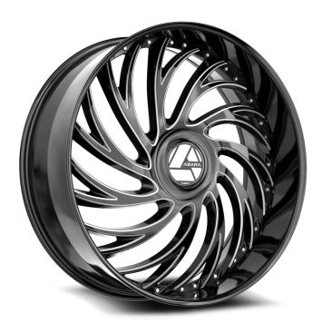 Azara AZX-101  Gloss Black Milled