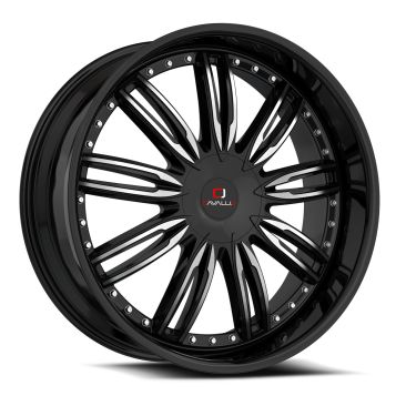Cavallo CLV-54  Gloss Black Machined