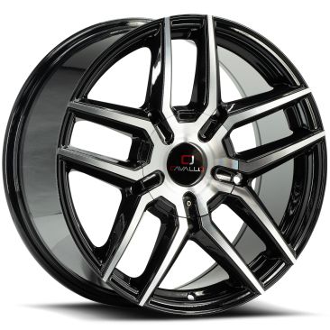 Cavallo CLV-55  Gloss Black Machined
