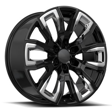 O.E. Revolution G-37  Gloss Black & Chrome Inserts