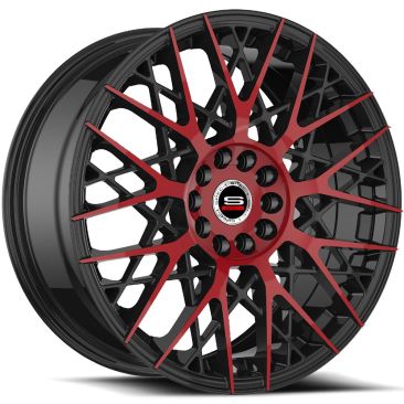 Spec-1 SP-53  Gloss Black Red Machined