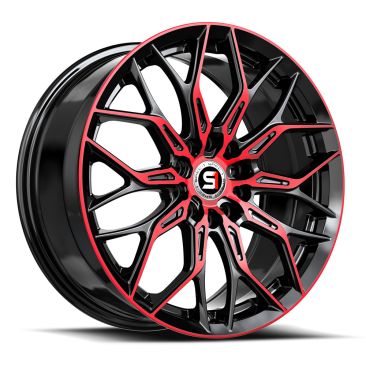 Spec-1 SP-57  Gloss Black Red Machined