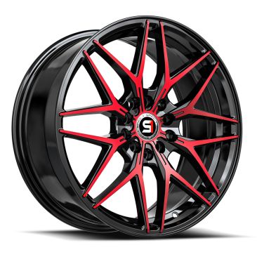 Spec-1 SP-60  Gloss Black Red Machined