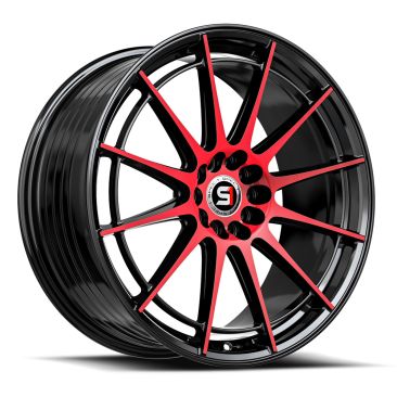 Spec-1 SP-64  Gloss Black Red Machined