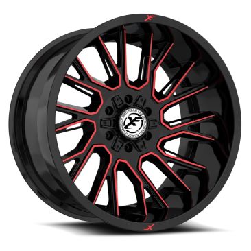 XF Off-Road XF-230  Gloss Black Red Machined