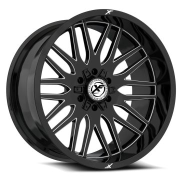 XF Off-Road XF-240  Gloss Black Milled