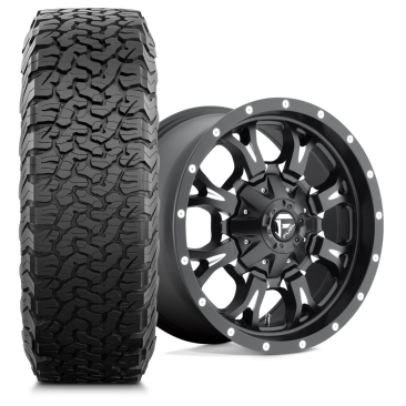 Fuel D517 KRANK + BFGoodrich All-Terrain T/A KO2 Black Milled