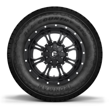 Fuel D517 KRANK + IronMan All Country AT2 Black Milled