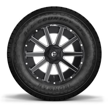 Fuel D616 CONTRA + IronMan All Country AT2 Black Milled